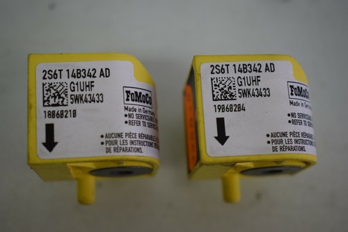 Ford Fiesta V JD3 1.3 2 X Crash Sensor Airbag Sensor 2S6T14B342AD 396045 - Foto 2 di 3
