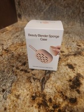 Beauty Makeup Sponge Blender Travel Case-Foundation Sponge Holder Carrying Case