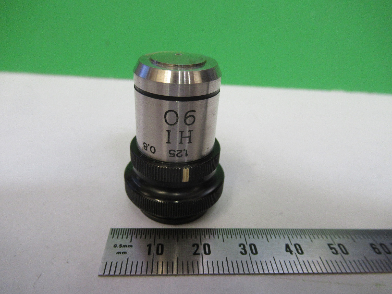 ANTIQUE CARL ZEISS JENA IRIS 90X OBJECTIVE MICROSCOPE PART AS PICTURED ...