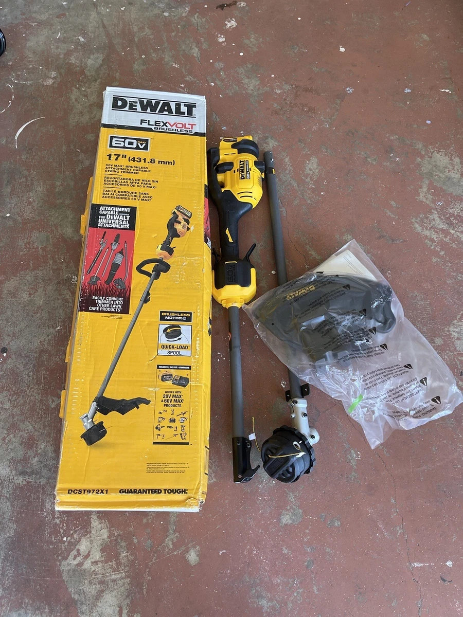 DEWALT Brushless Attachment Capable String Trimmer 17