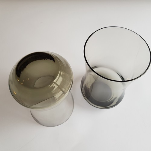 Mid Century Swedish retro vintage tumbler glasses Vintage smokey Nordic design - Picture 8 of 17