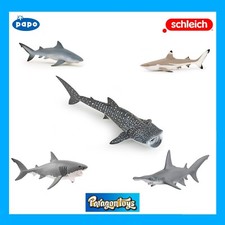 Papo / Schleich OCEAN SEA LIFE Toy Animals - SHARKS Choice of 11 with Tags