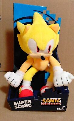 Boneco de Pelúcia Tomy Sonic The Hedgehog - Super Sonic Plush T22391