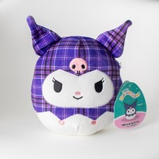 Squishmallow Plush 8" Kuromi Hello Kitty 2023