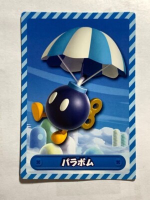 Bob-omb New Super Mario Bros. U Nintendo Japanese Topps card