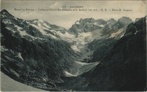 CPA Massif de Pelvoux - Vallon