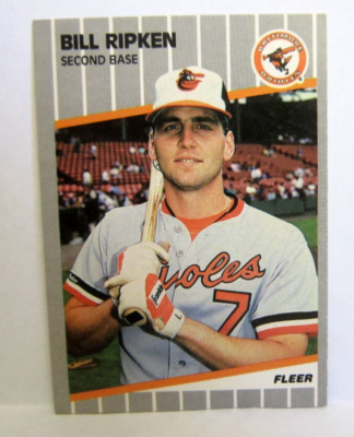 Billy Ripken 1989 Fleer F**K FACE ERROR MISPRINT Card#616!Orioles