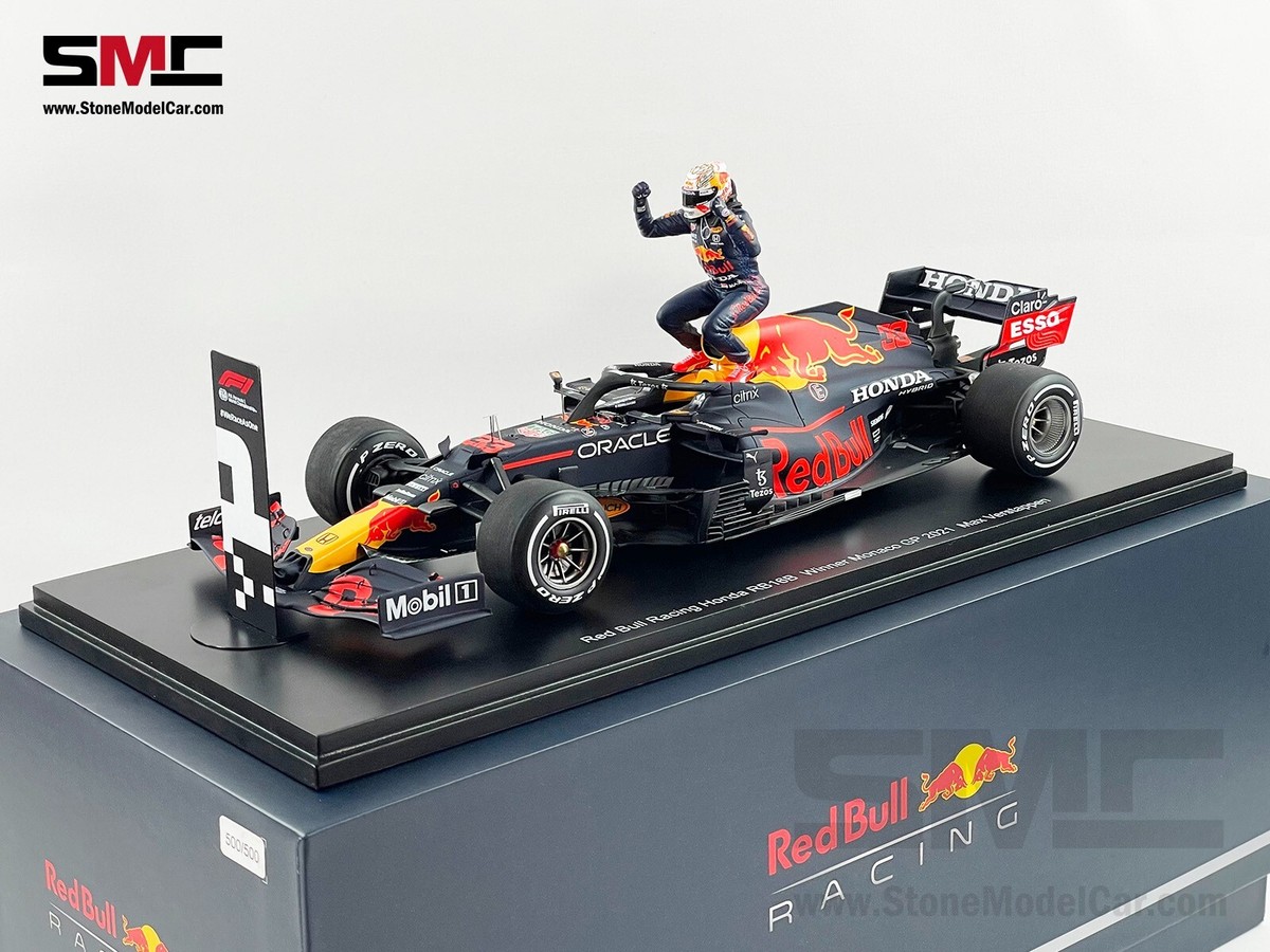 Spark 1/12 Red Bull Racing Honda Rb16B 2021 Monaco Gp 33 M Spark 1/12 Red Bull Racing Honda Rb16B 2021 Monaco Gp 33 M