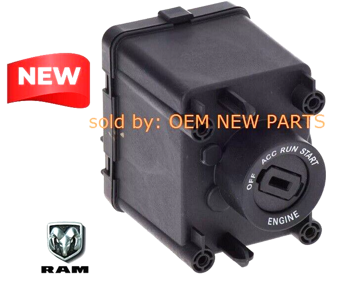 2017-2021 Ram 1500 2500 3500 4500/5500 Ignition Switch (Key