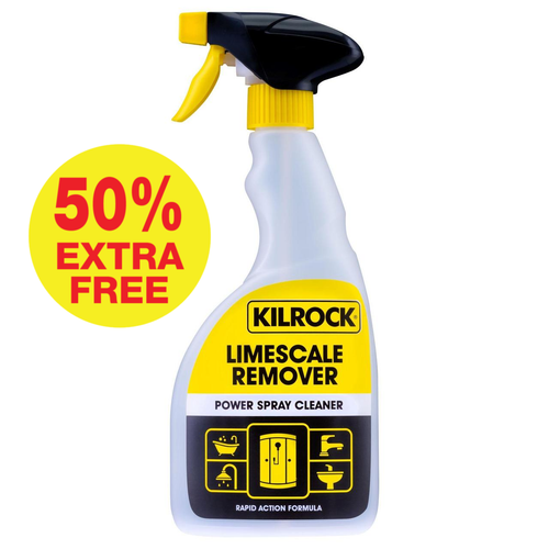 Kilrock Limescale Remover Power Spray 750ml Bigger Size Bathroom