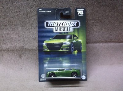 MATCHBOX 2023 #3 MUSCLE GREEN 2018 DODGE CHARGER HELLCAT HEMI MOPAR HOT ROD