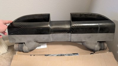 97-04 Corvette SLP Cast Aluminum Exhaust Tip 310305061