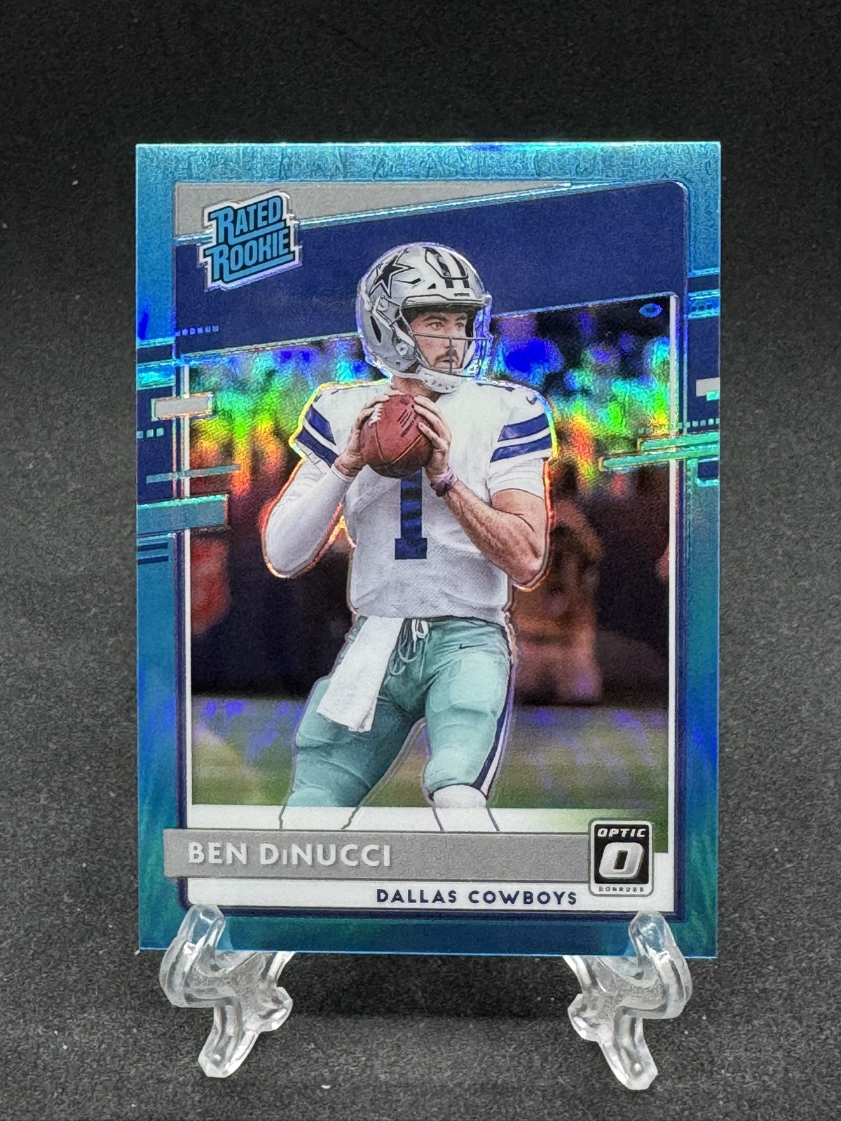 Ben DiNucci Panini Donruss Optic #200 Aqua