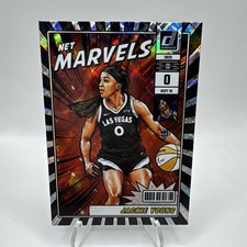 Jackie Young 2025 Panini Donruss Wnba Diamond Net Marvels Insert#15