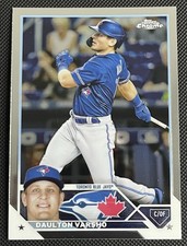 Daulton Varsho 2023 Topps Chrome #33 Toronto Blue Jays