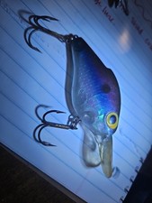Vintage Storm Lightnin' Shad Crankbait Fishing Lure  Pre-rapala  Lure