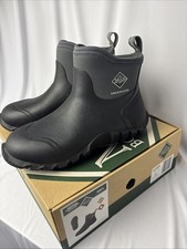 Muck Men's Edgewater Classic Ankle Boot - ECA000 Black 9M