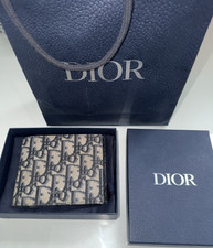 Dior Herren Geldbörse Leder Canvas Monogramm...