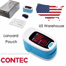 LED Fingertip Pulse Oximeter SPO2 Pulse Heart Rate O2 Patient Monitor, US Ship