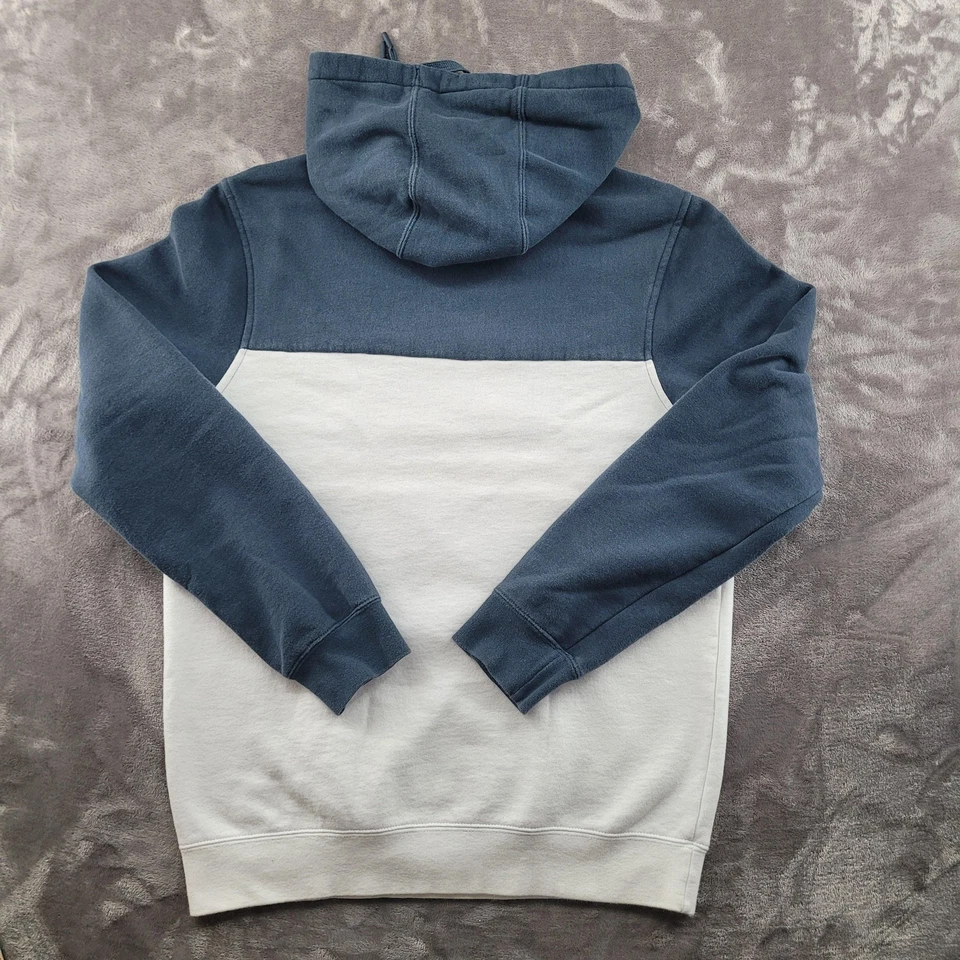 Fox Racing 本田连帽衫男式小号蓝色白色红色套衫越野图案 — 第 2/4 张图片