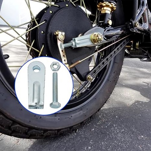 2PCS Wheel Chain Puller Adjuster Tensioner Kit For Yamaha Breeze Grizzly 125 - Picture 8 of 10