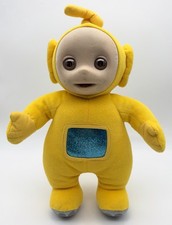 Vintage Eden Teletubbies  Laa Laa  Yellow 12  Plush Toy 1998