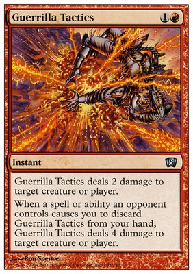 Guerrilla Tactics - 8th Edition #192 MTG Magic The Gathering