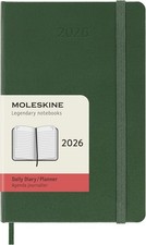 Moleskine 2026 Planner, January Start, 12-Month Daily Diary, Pocket Size (9cm x