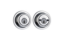 Kwikset 994 RDT Polished Chrome Double Cylinder Deadbolt SmartKey