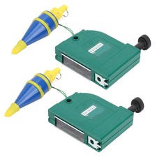 2pcs Magnetic Wire Hammer Line Drop Plummet Bobs 3 Meters Alloy Steel Vertical