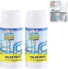 Wild Tornado Sink & Drain Cleaner Powder - Pipeline Dredging Agent for Kitchen 