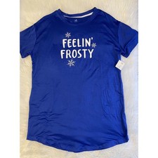 Secret Treasures "Feelin' Frosty" Pajamas Women Size Small/Medium Nightgown Pjs