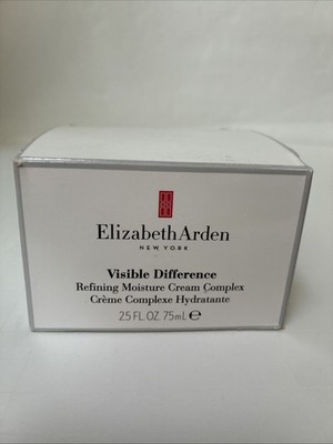New Elizabeth Arden Visible Difference 75  ml 2.5 Fl Oz Refining Moisture Cream