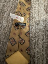 GREEN MASTERS GOLF NECKTIE FOR AUGUSTA NATIONAL PREOWNED 100 Silk