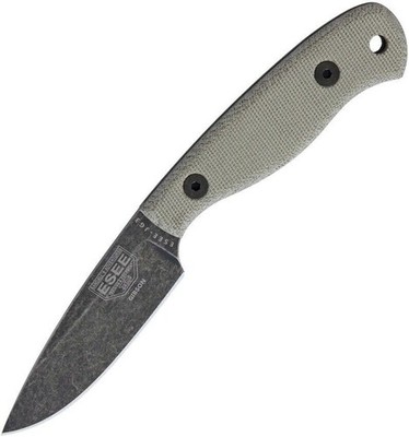 ESEE Camp Lore James Gibson FixedKnife 1095HC Steel Blade Micarta Handle ESJG3BO