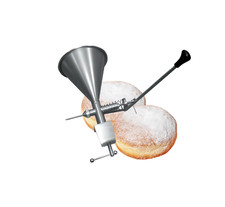 Doughnut Filler Donut Jammer Stainless Steel Heavy Duty Surface Attachable