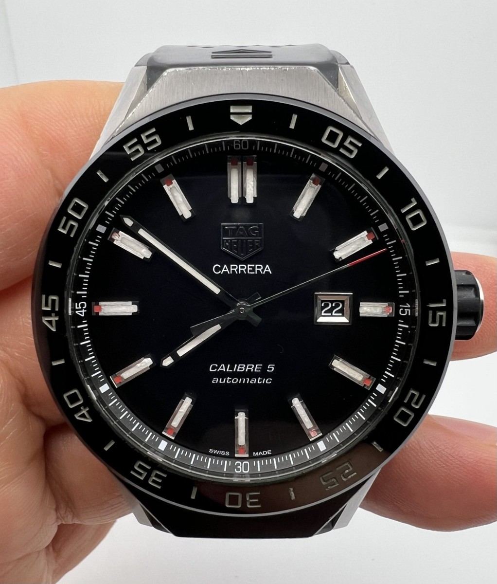 TAG Heuer Carrera Connected ブラック TAG Heuer Connected Men's Black Watch - AWBF2A80 for sale