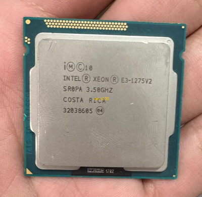 Intel Xeon E3-1275 V2 3.5 GHz SR0PA LGA1155 4 cores 8 threads CPU Processor 77W