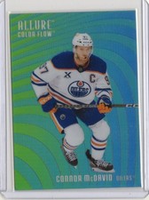 2025-26 Upper Deck Allure Connor McDavid Green Blue Color Flow #CF-30 Fire Sale!