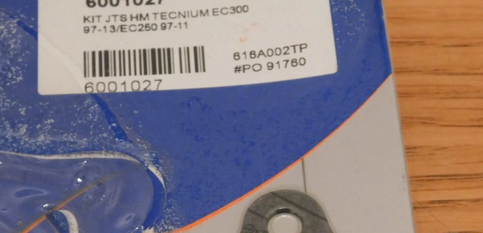 RESTE 4 JOINTS TECNIUM 6001027 GASGAS MOTOR GASKET EC300-EC250 - Photo 2/4