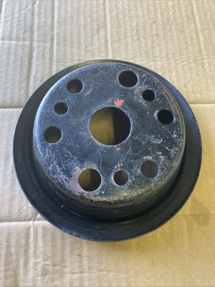 Vintage 346290 Crankshaft Add On Pulley Power Steering Corvette 75-81 Chevy V8 - Image 4 of 4