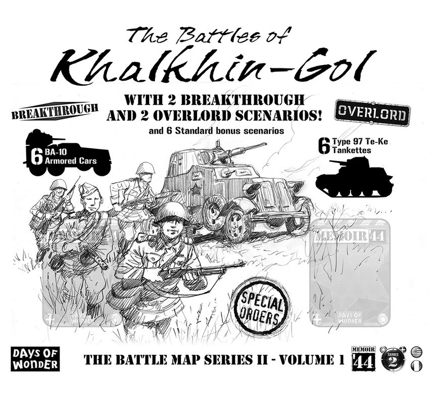 Days of Wonder Memoir '44 Battles of Khalkhin Gol DOW 7325