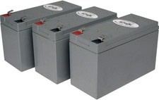 Tripp Lite 3x 12V 9AH UPS Replacement Battery Cartridge Kit RBC53