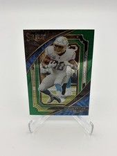 2022 Panini Select - Suite Level Austin Ekeler #376 Green Prizm /5