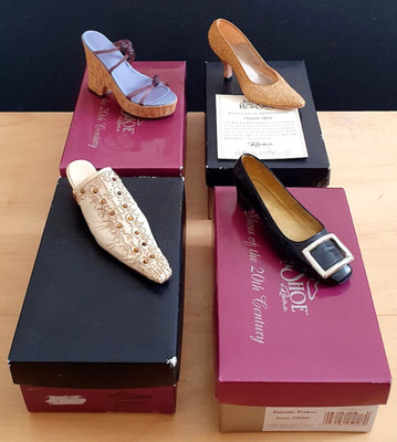 JUST THE RIGHT SCHUH KONVOLUT SAMMLERSTÜCKE MINIATUR SCHUHE RAINE WILLITTS DESIGNS