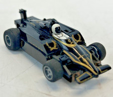 TYCO F1 440-X2 Slot Car Lotus Indy Car 11 Black Gold   Faded Paint