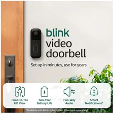 Video Doorbell: HD View, Long Battery Life & Sync Module Core Included
