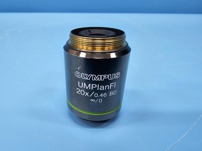 OLYMPUS UMPlanFI 20x/0.46 BD MICROSCOPE OBJECTIVE LENS