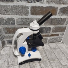 AmScope M162C-2L-PB10 40x-1000x Dual Light Glass Monocular Student Microscope