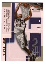 2003-04 FLEER GENUINE INSIDER RICHARD JEFFERSON CARD #66 **NM-MT** NEW JERSEY